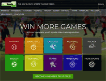 Tablet Screenshot of playsportstv.com